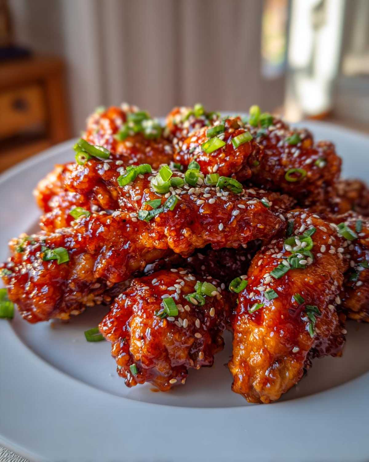 Sriracha Honey Chicken Wings - detail 1