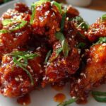 Sriracha Honey Chicken Wings
