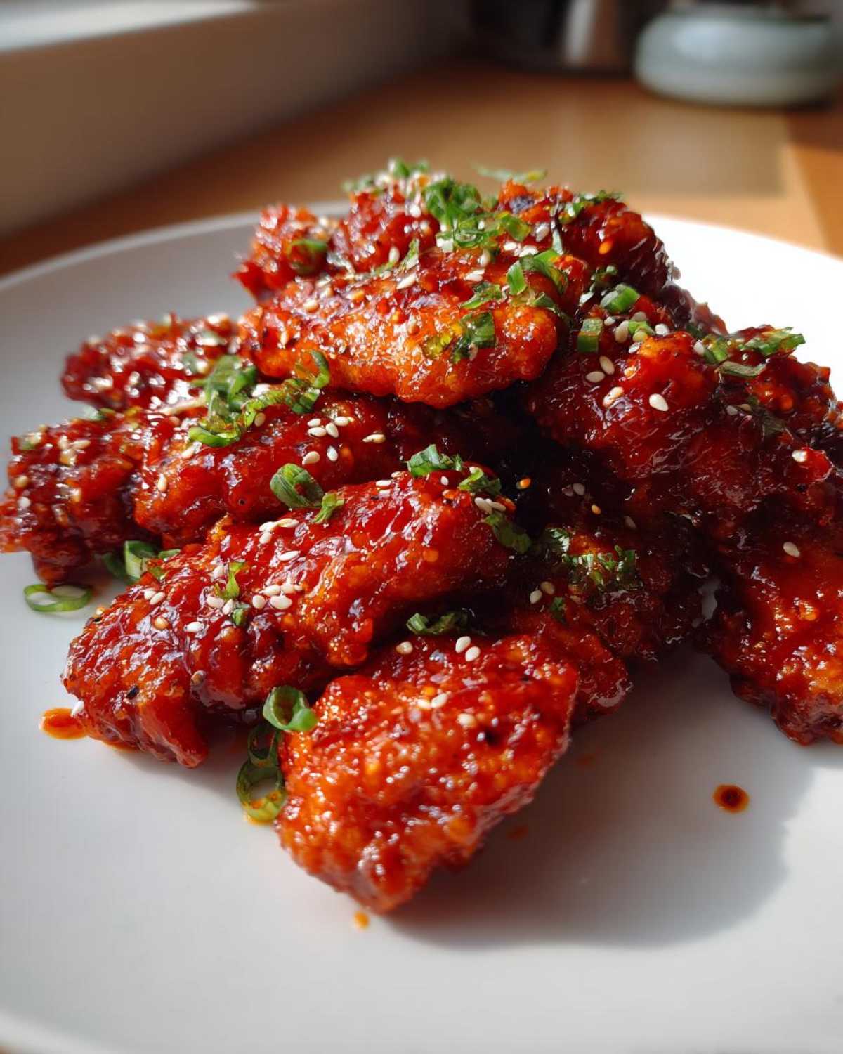 Sriracha Honey Chicken Wings - detail 4