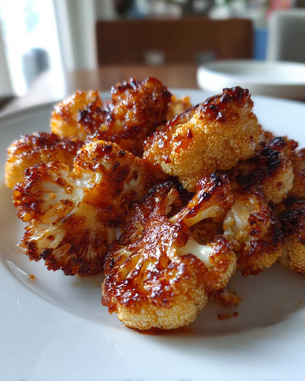 Sriracha Honey Roasted Cauliflower Bites - detail 3