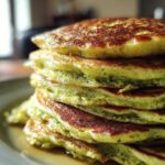 St. Patrick’s Pistachio Pancakes