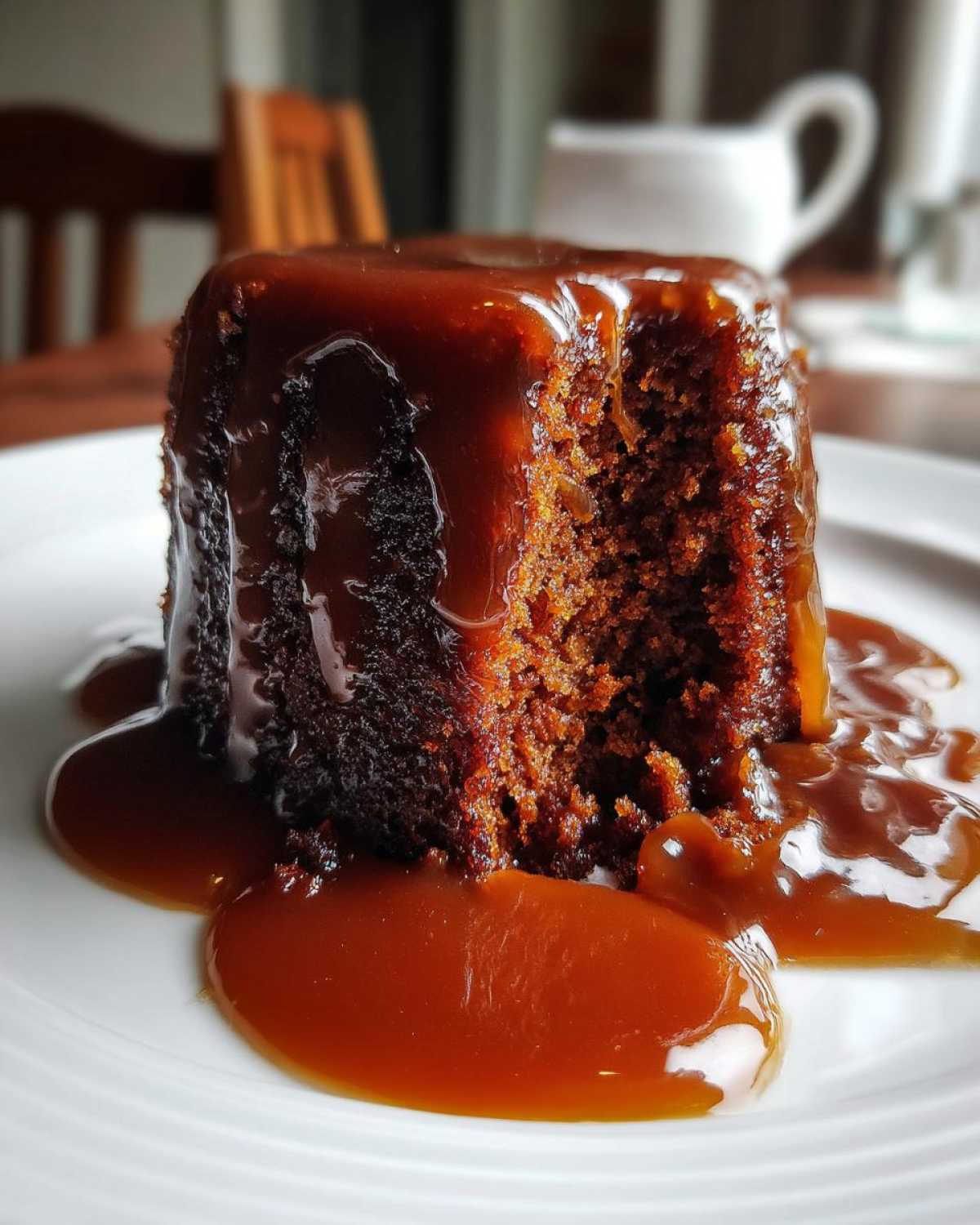 Sticky Toffee Pudding with Maple Caramel Drizzle - detail 1