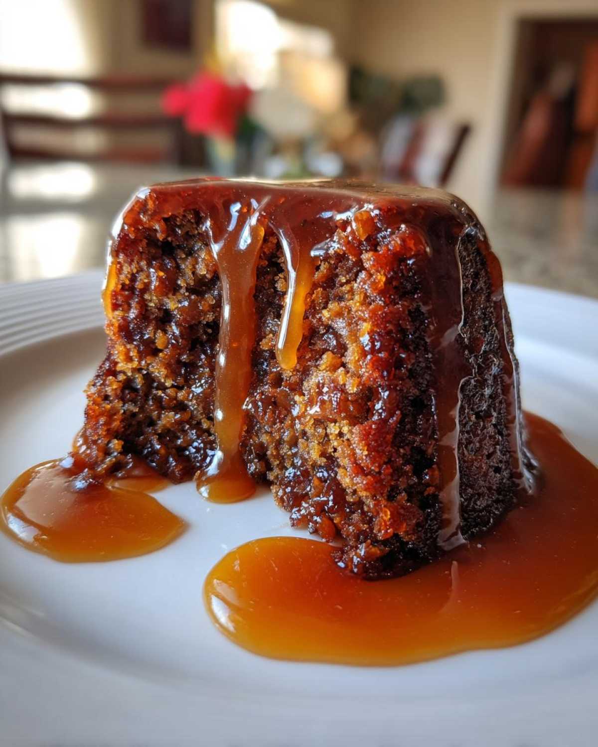 Sticky Toffee Pudding with Maple Caramel Drizzle - detail 3