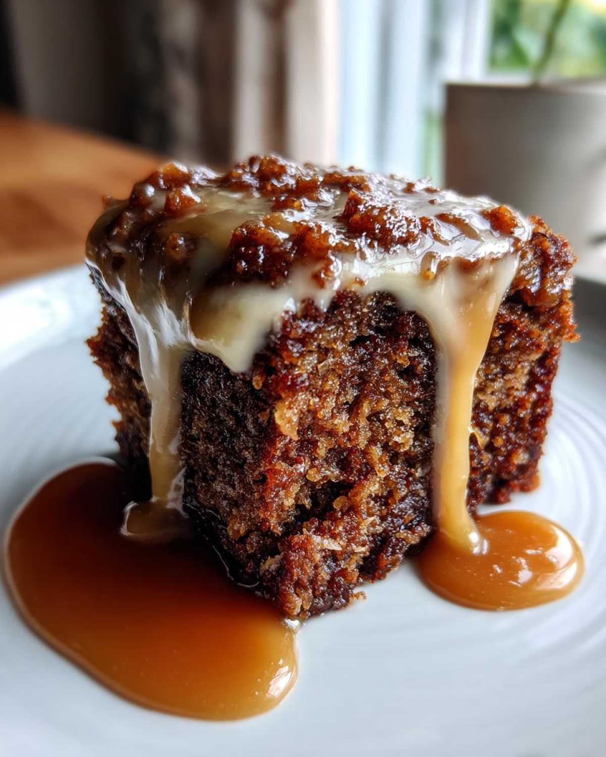 Sticky Toffee Pudding with Maple Caramel Drizzle - detail 4