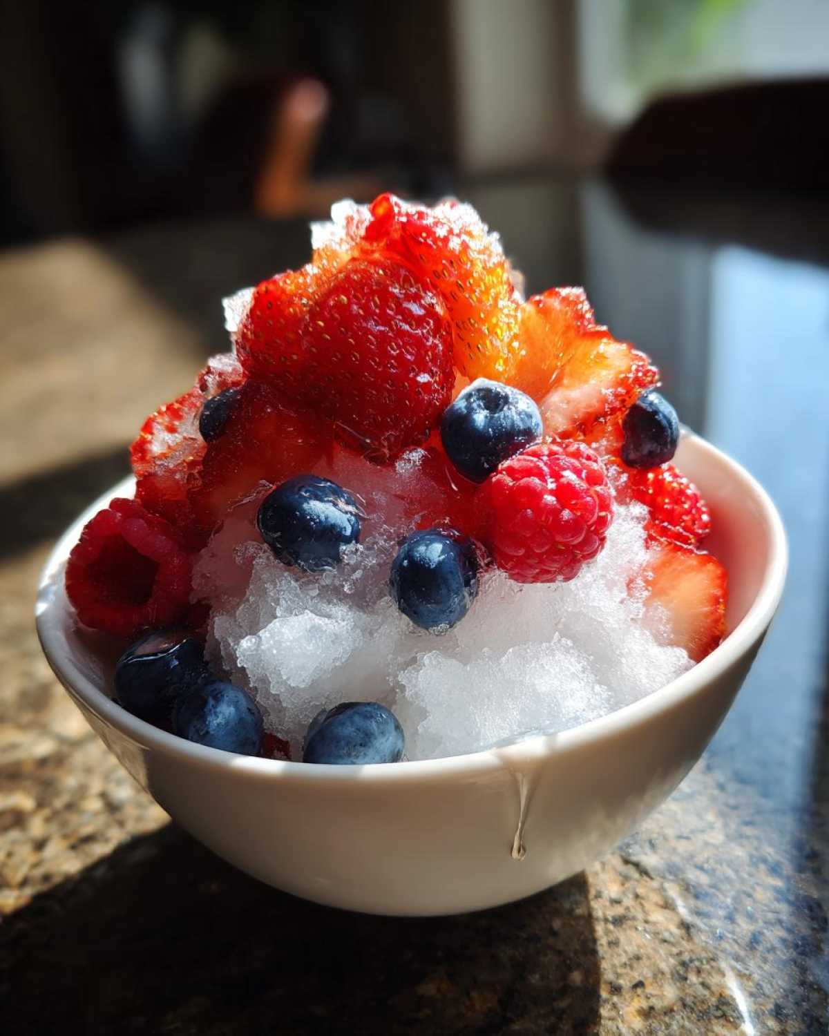 Summer Berry Shaved Ice - detail 2