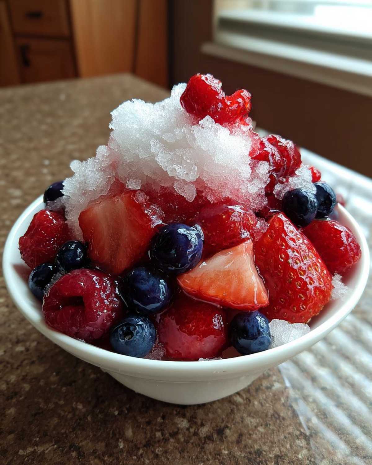 Summer Berry Shaved Ice - detail 3