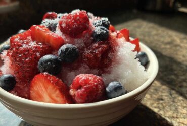 Summer Berry Shaved Ice