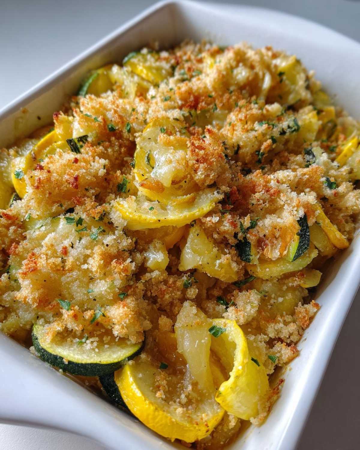 Summer squash casserole - detail 3