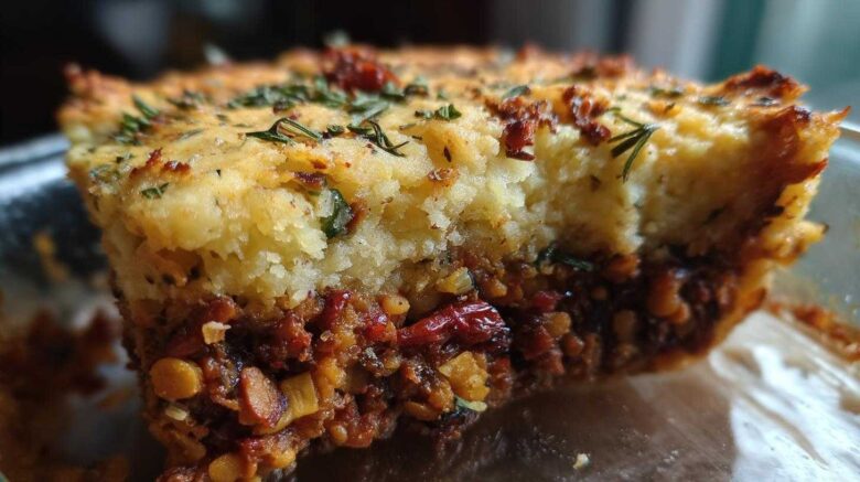 Sun-Dried Tomato Lentil Shepherd’s Pie