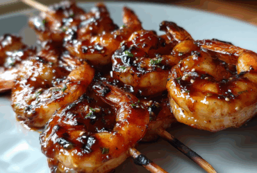Teriyaki Grilled Shrimp Skewers