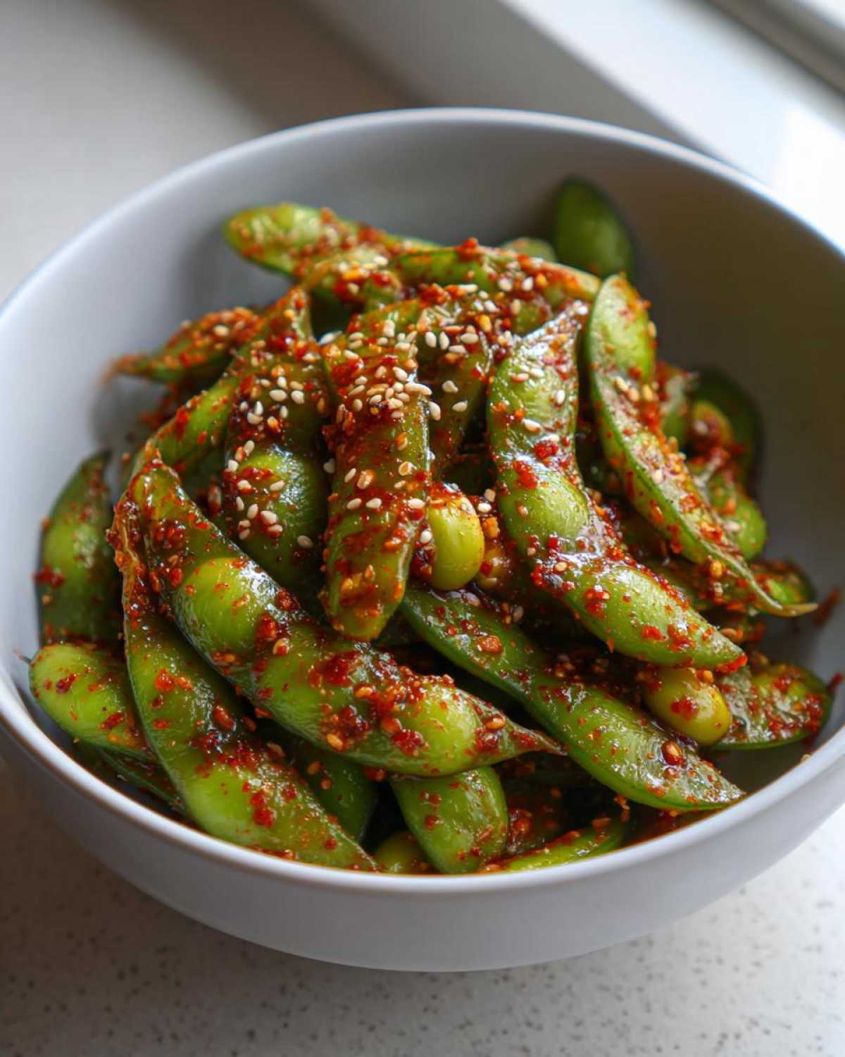Togarashi Edamame Snack Bowls - detail 1