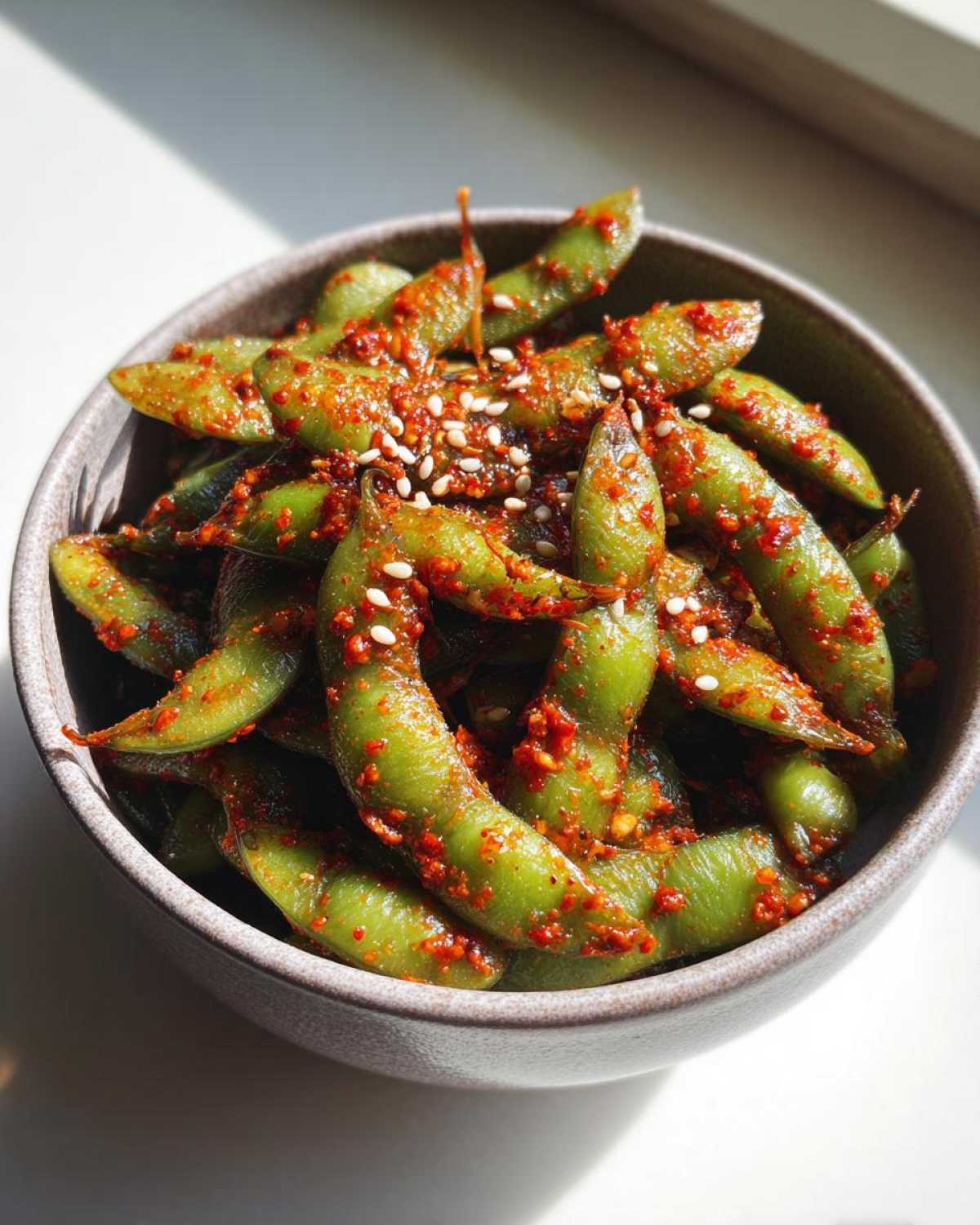 Togarashi Edamame Snack Bowls - detail 4