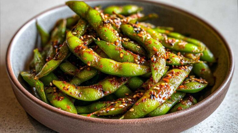 Togarashi Edamame Snack Bowls