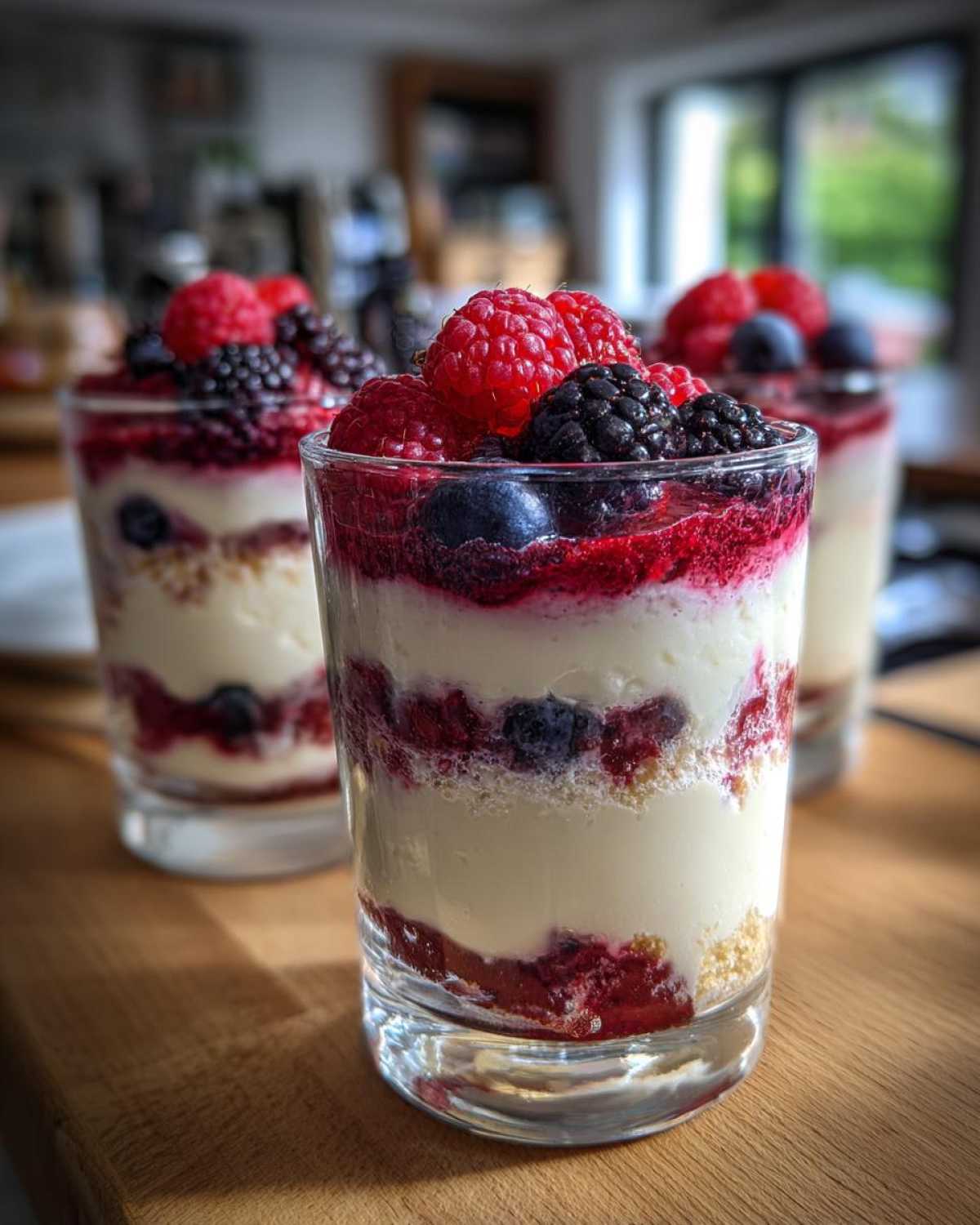 Triple Berry Cheesecake Mousse - detail 4