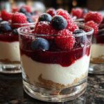 Triple Berry Cheesecake Mousse