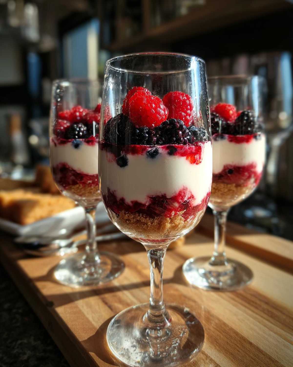 Triple Berry Cheesecake Mousse - detail 2