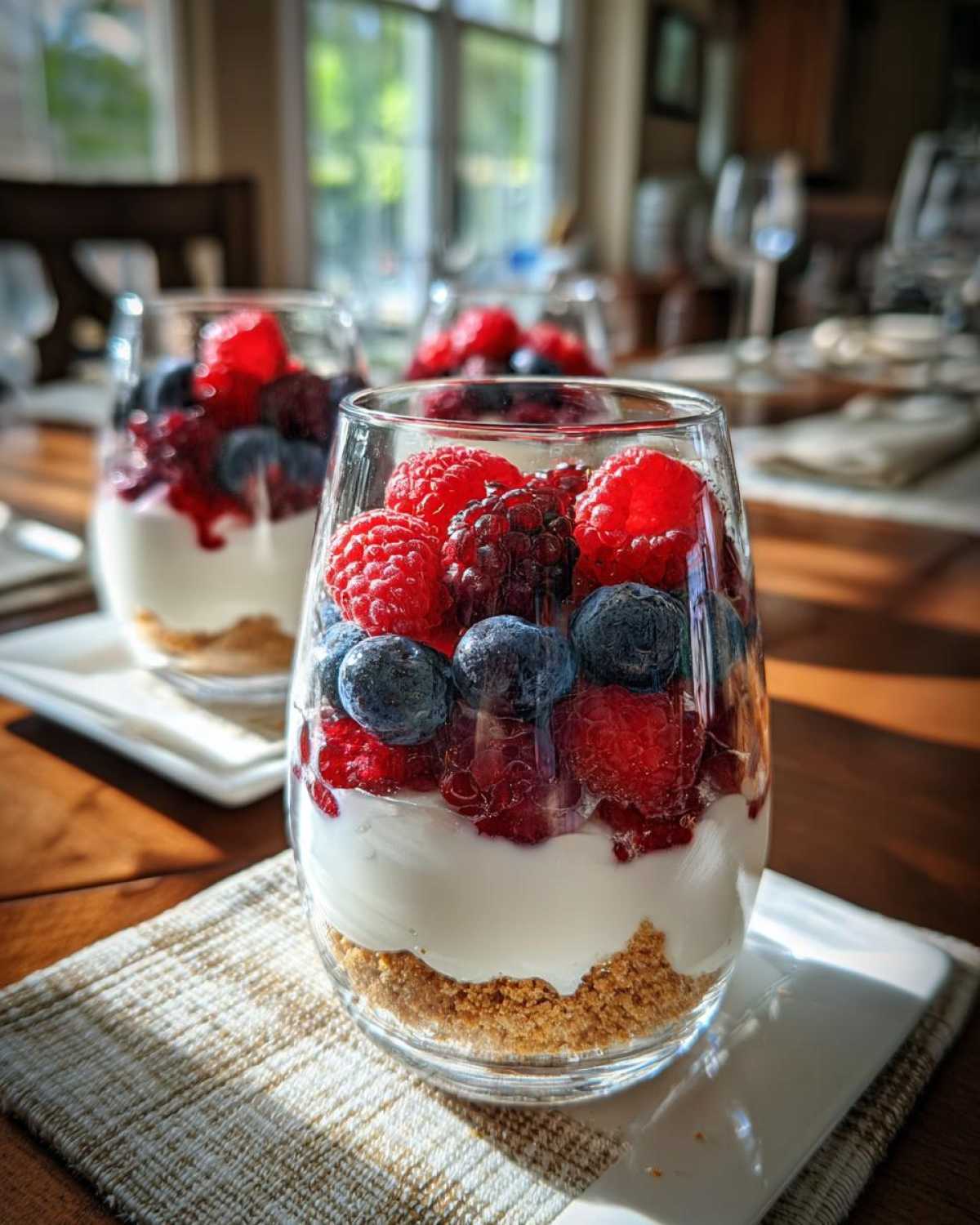 Triple Berry Cheesecake Mousse - detail 3