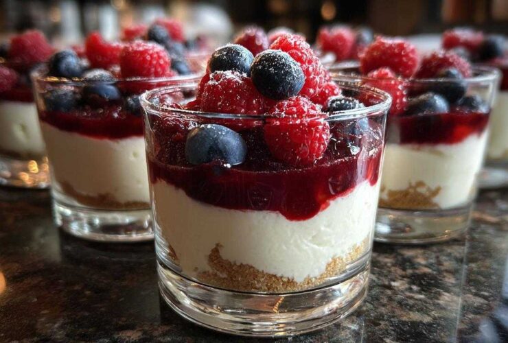Triple Berry Cheesecake Mousse