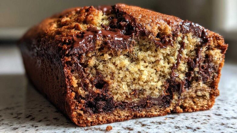 Triple Chocolate Chunk Zucchini Bread Bakery Loaf