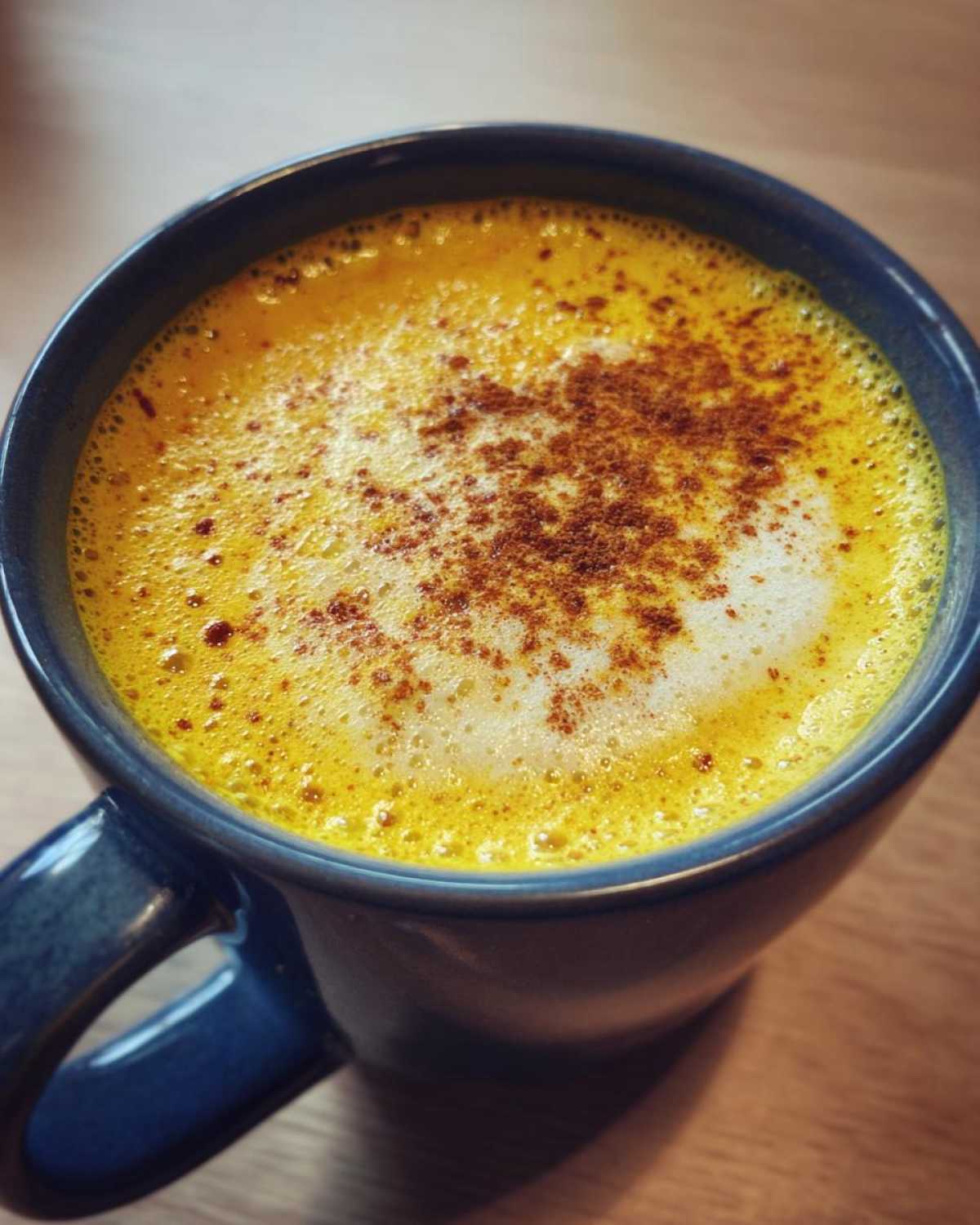 Turmeric Golden Milk Latte - detail 2