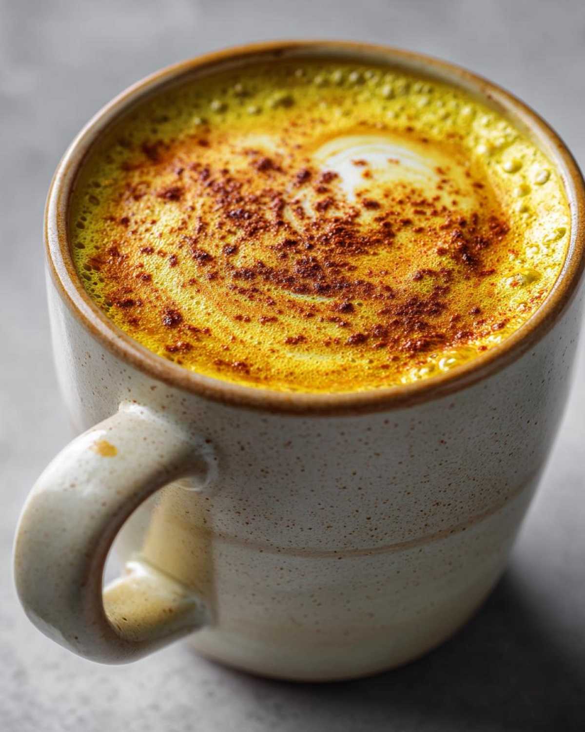 Turmeric Golden Milk Latte - detail 4