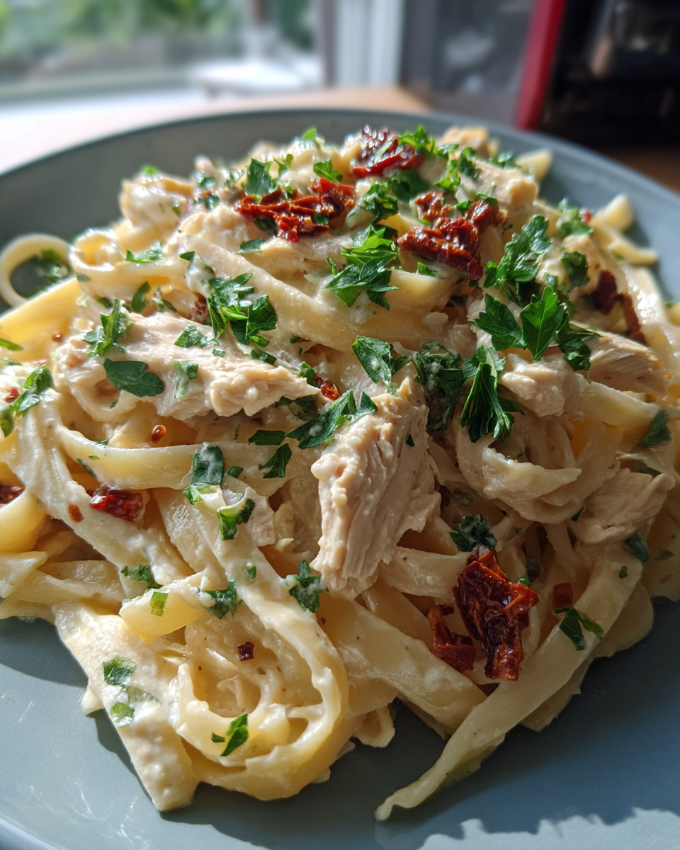 Tuscan Sun-Dried Tomato Chicken Pasta - detail 2