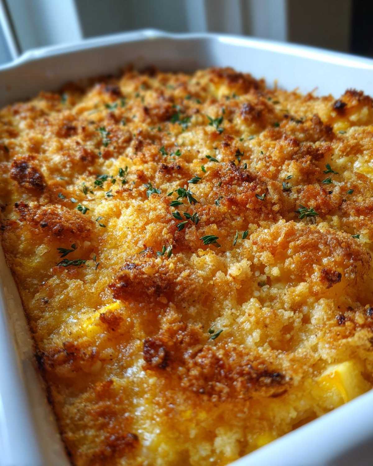 Twice-baked squash casserole - detail 1