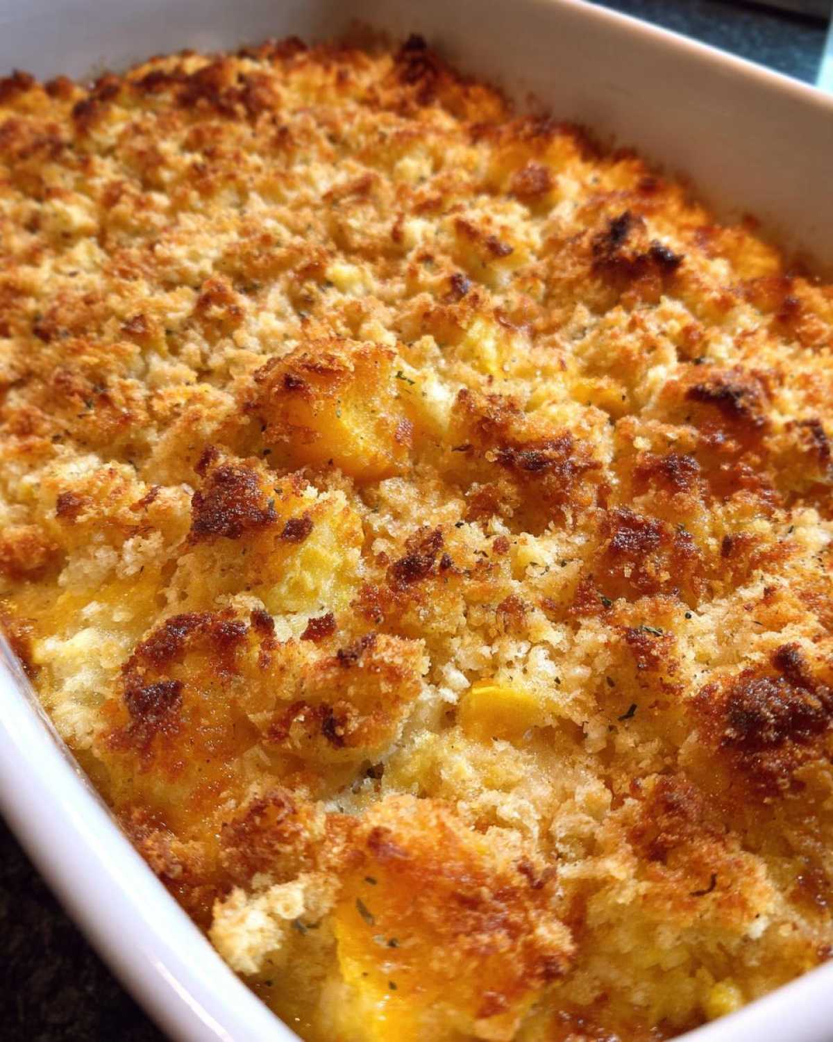 Twice-baked squash casserole - detail 2