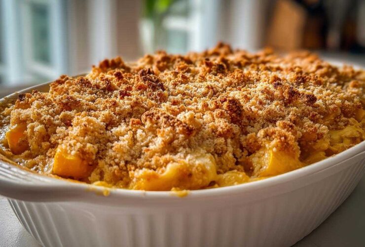 Twice-baked squash casserole