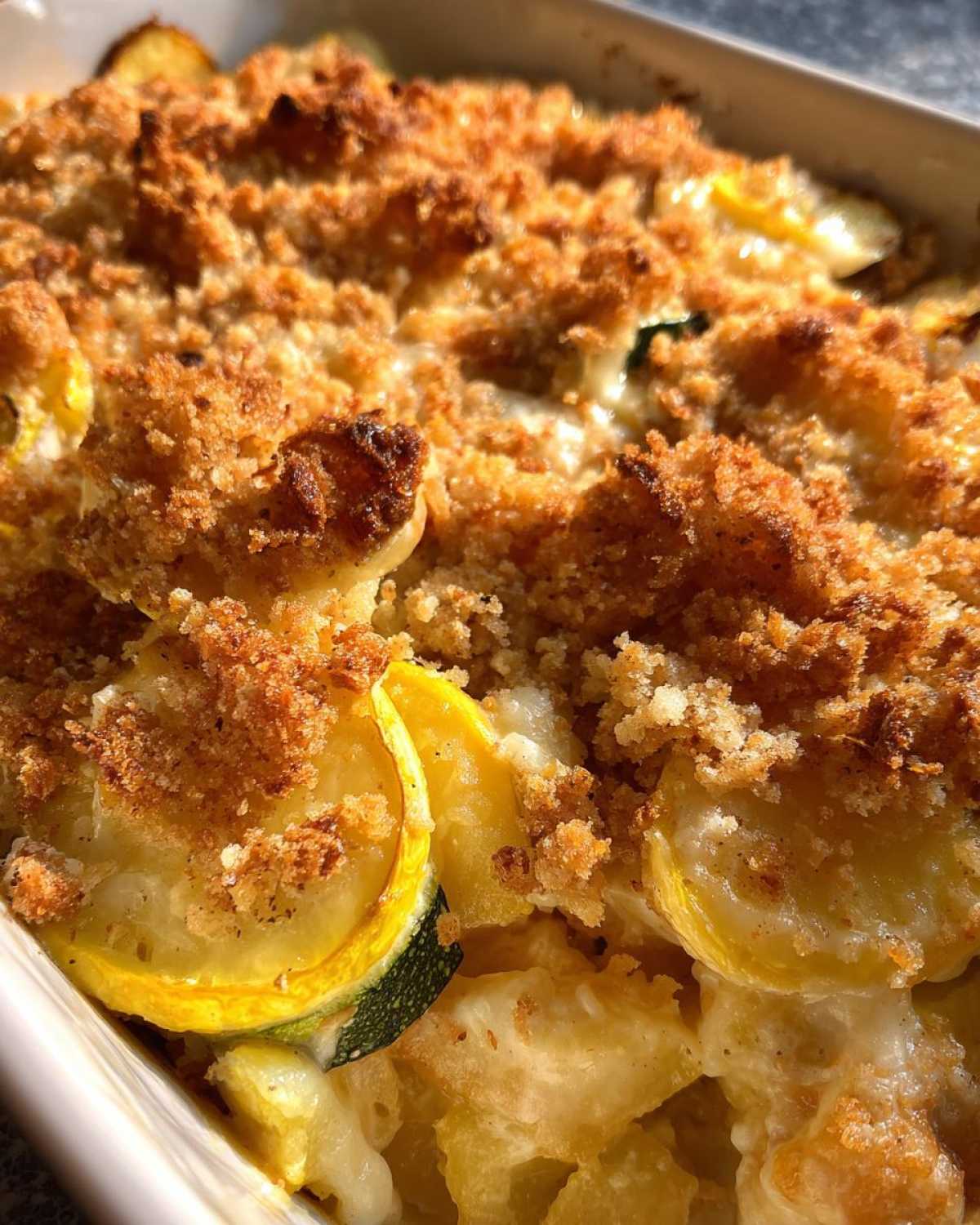 Ultimate Cheesy Southern Yellow Squash Casserole Ritz - detail 4