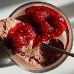 Valentine’s Raspberry Chocolate Mousse