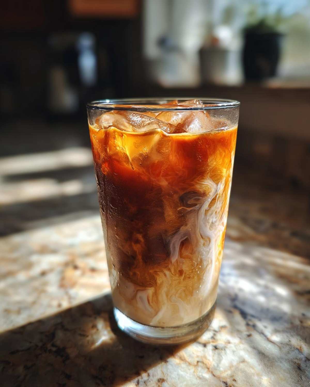 Vanilla Almond Iced Coffee - detail 1