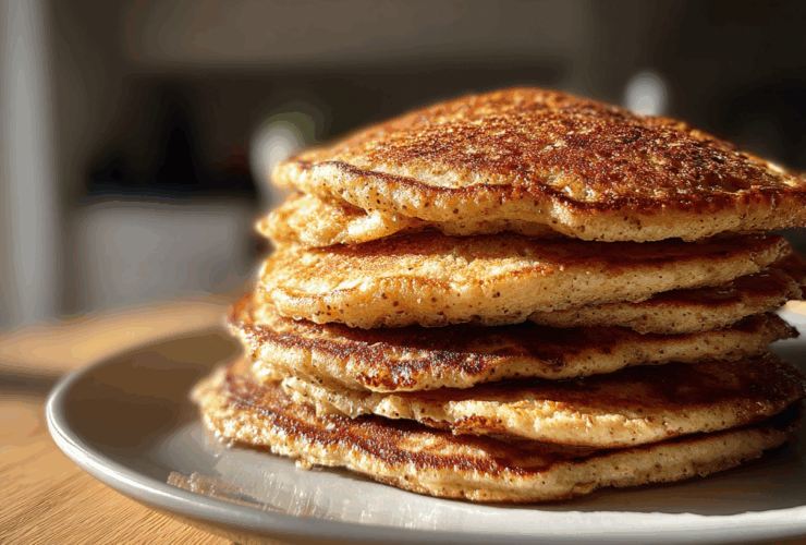 Vegan Banana Chia Pancakes