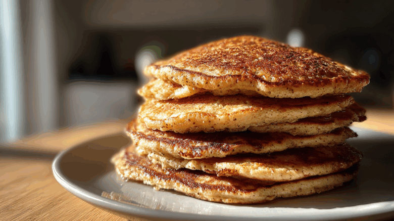 Vegan Banana Chia Pancakes