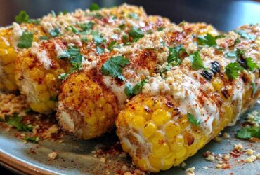 Vegan Mexican street corn