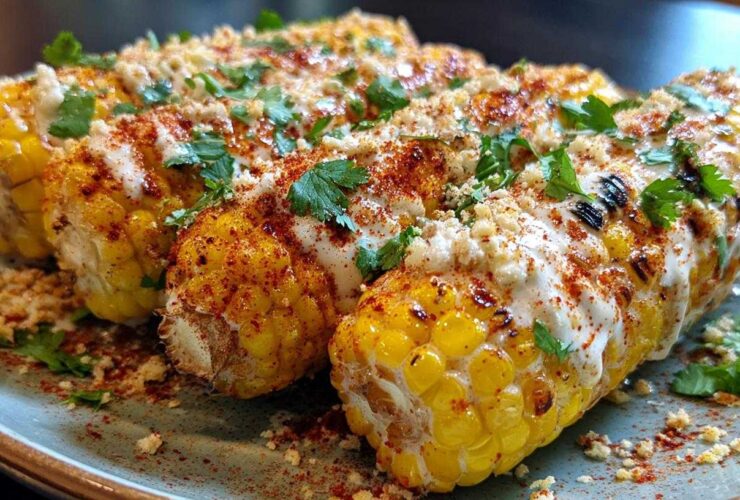 Vegan Mexican street corn