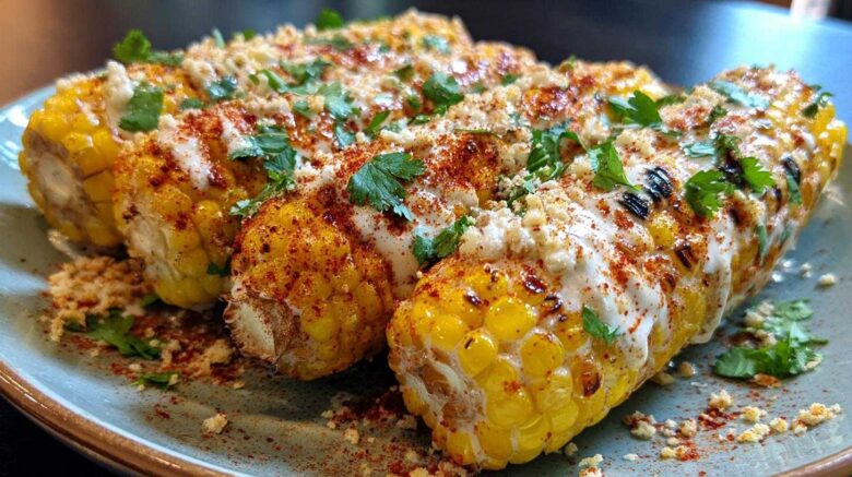 Vegan Mexican street corn