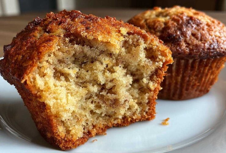 Vegan banana muffins