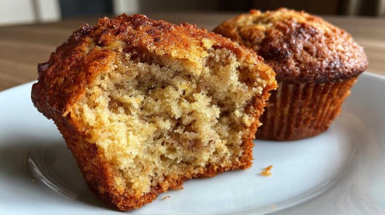 Vegan banana muffins