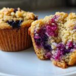 Vegan blueberry muffins