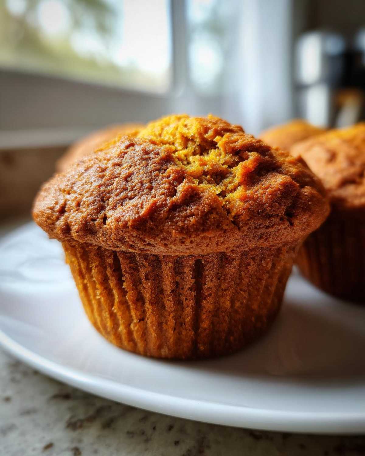 Vegan pumpkin muffins - detail 4