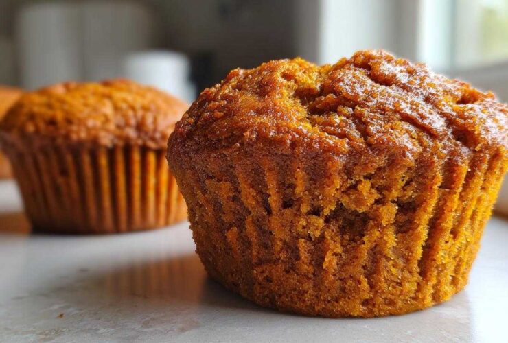 Vegan pumpkin muffins