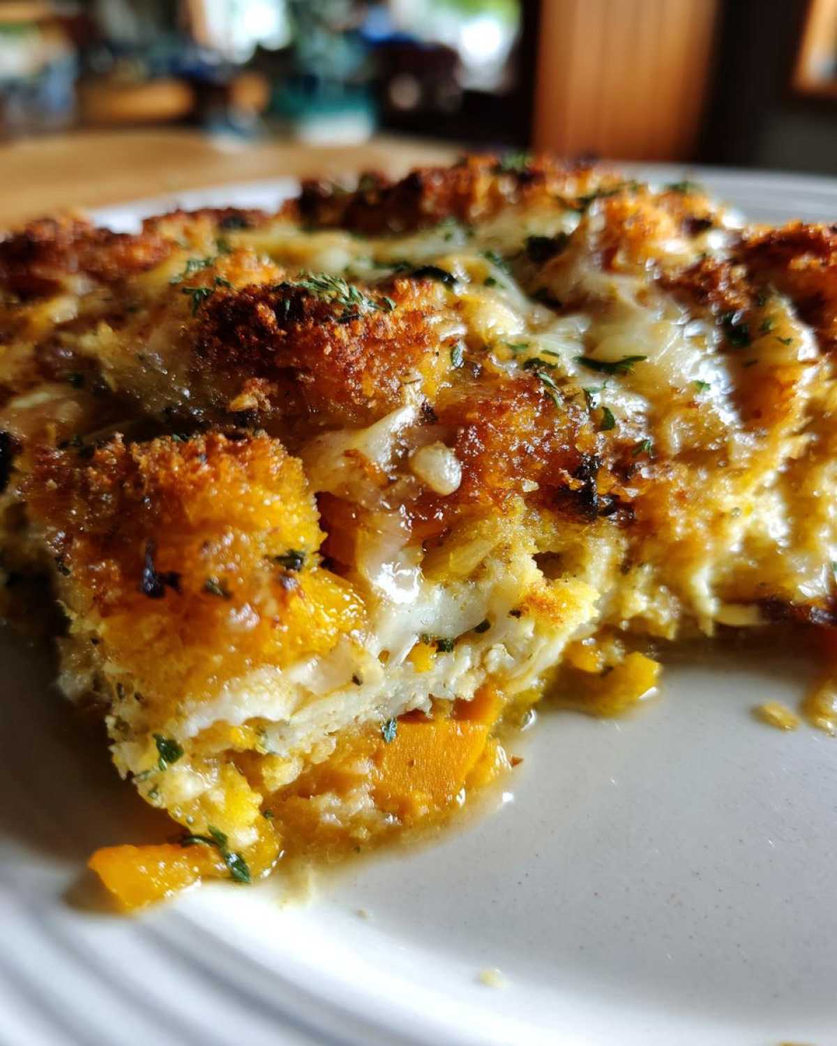 Vegan squash casserole - detail 3