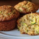 Vegan zucchini muffins