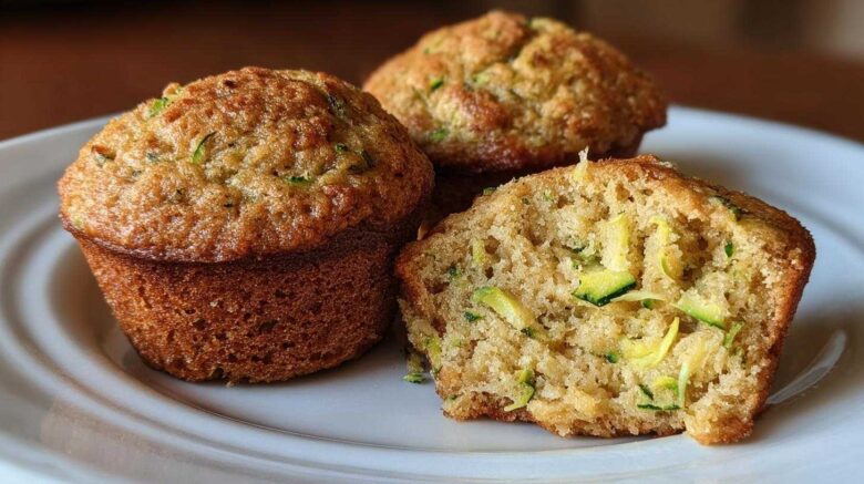 Vegan zucchini muffins