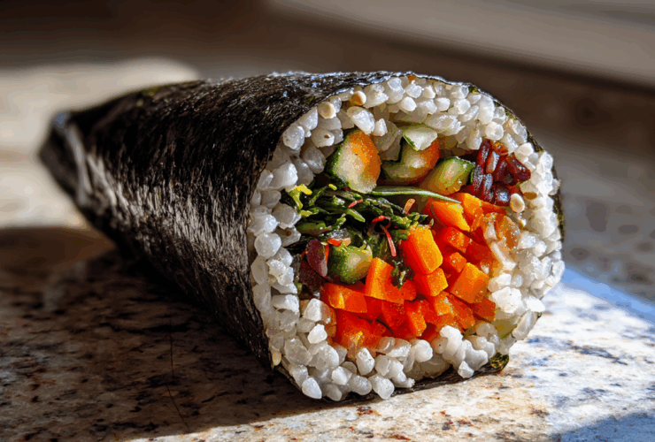Vegetarian Sushi Burrito
