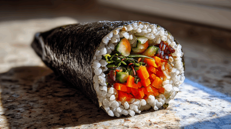Vegetarian Sushi Burrito