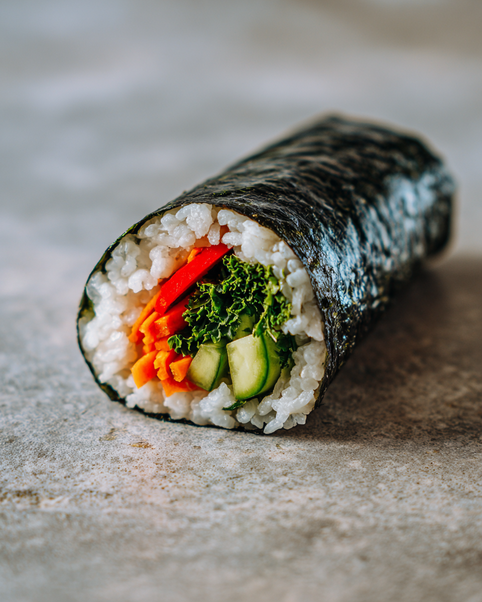 Vegetarian Sushi Burrito - detail 3