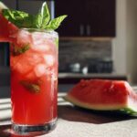 Watermelon Basil Limeade