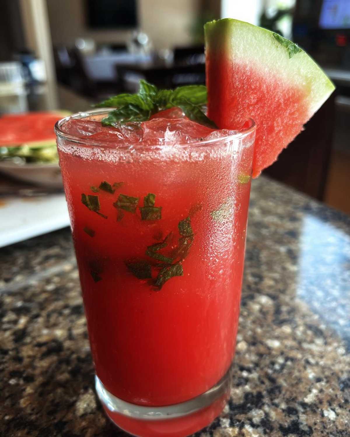 Watermelon Basil Limeade - detail 3